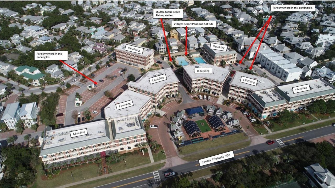 30A Villages Of South Walton B190 - Free Bicycles - Private Beach Access Seacrest Luaran gambar